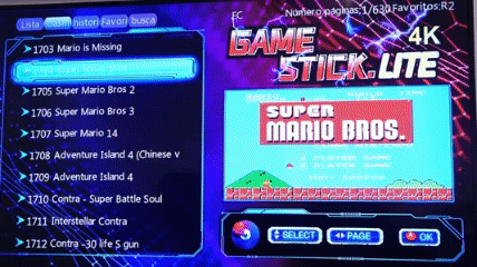 Gameplay consola M8