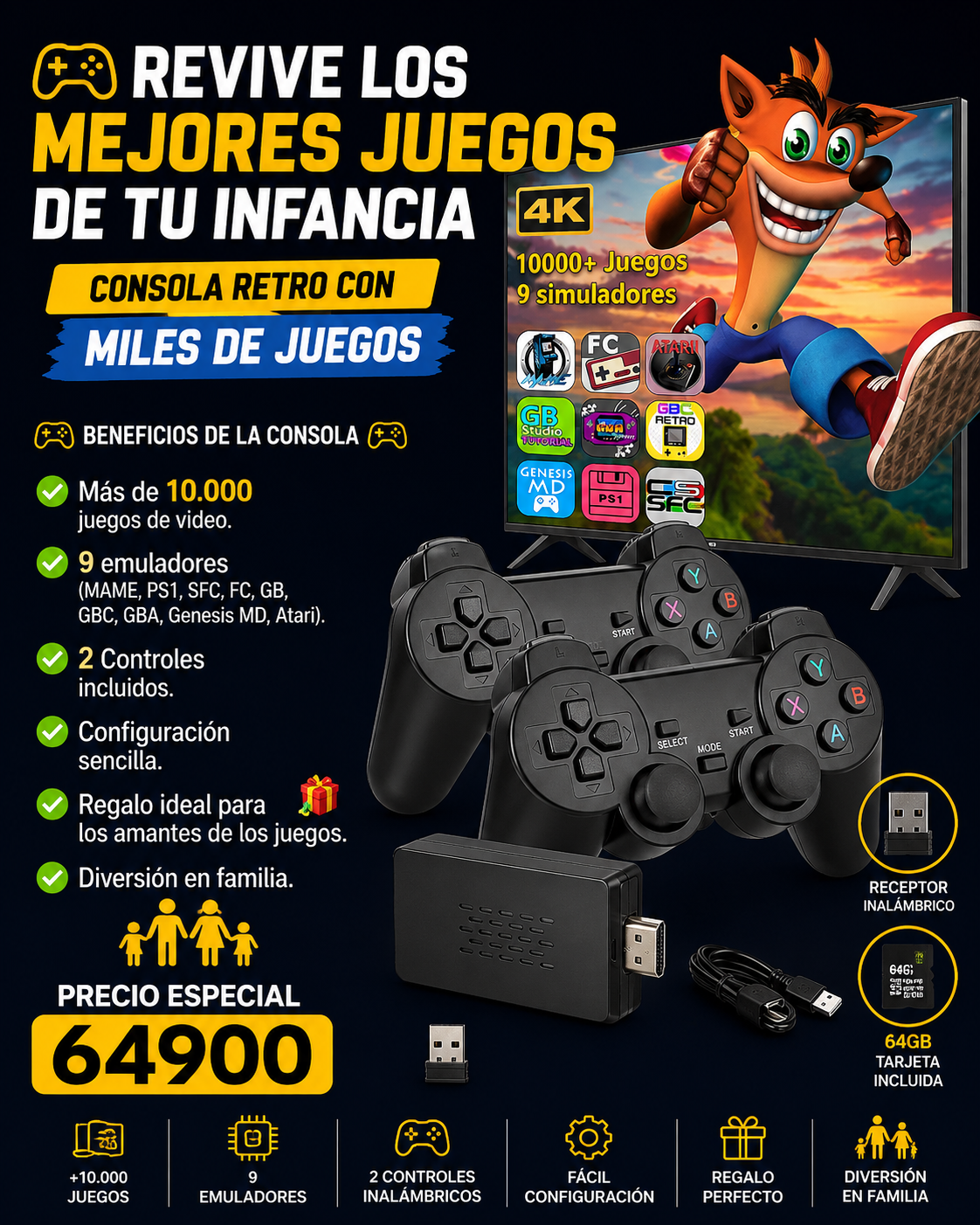 Revive los juegos